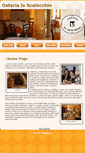 Mobile Screenshot of osterialoscalocchio.com